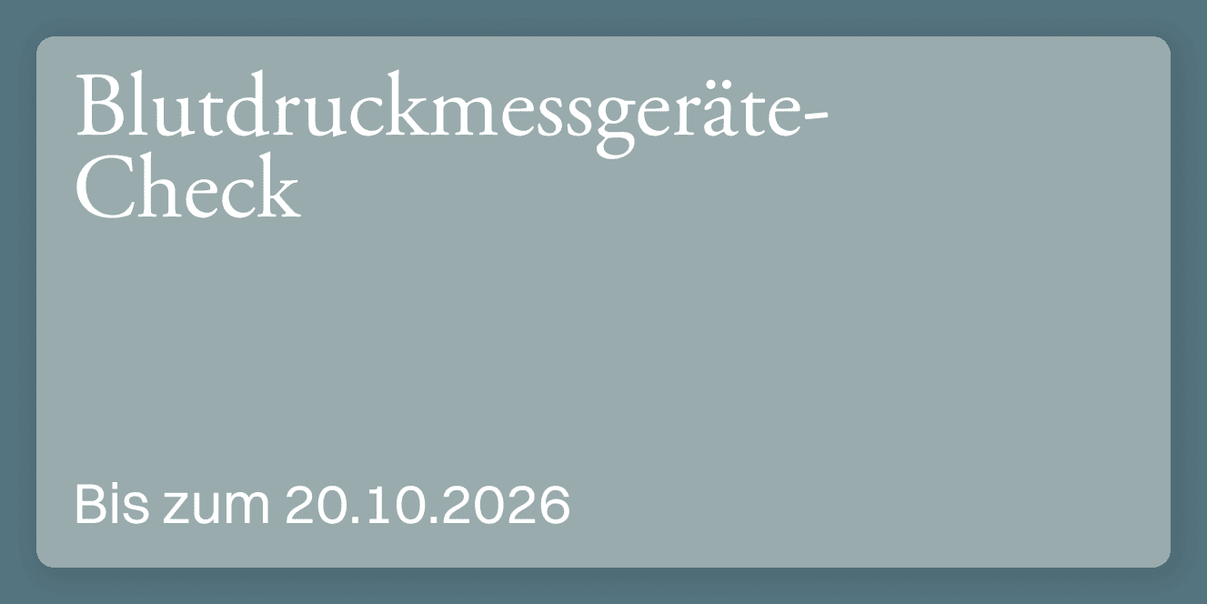 Blutdruckmessgeräte-Check